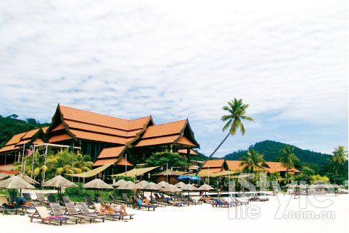 處于登嘉樓的拉古娜熱浪島度假村。供圖/亞洲航空